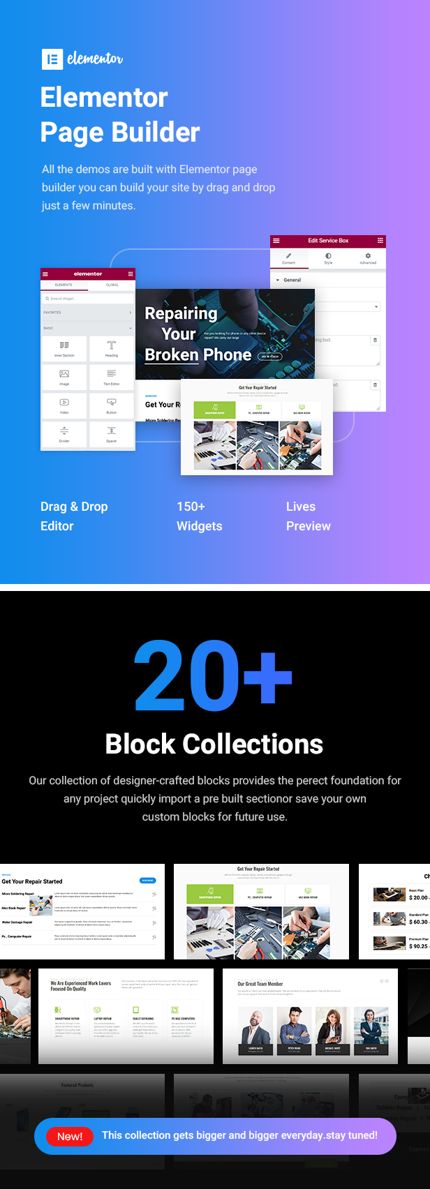 Fixtech - Computer & Mobile Repair Services WordPress Theme