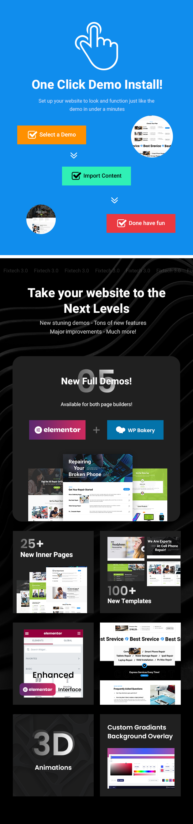Fixtech - Computer & Mobile Repair Services WordPress Theme