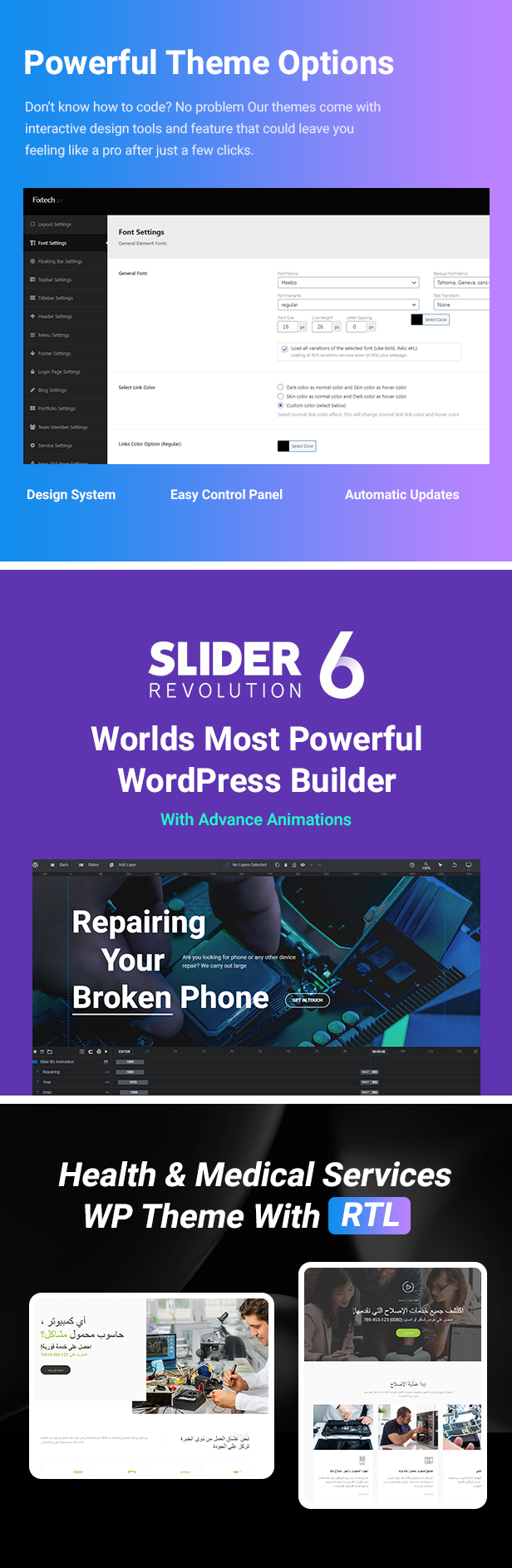 Fixtech - Computer & Mobile Repair Services WordPress Theme