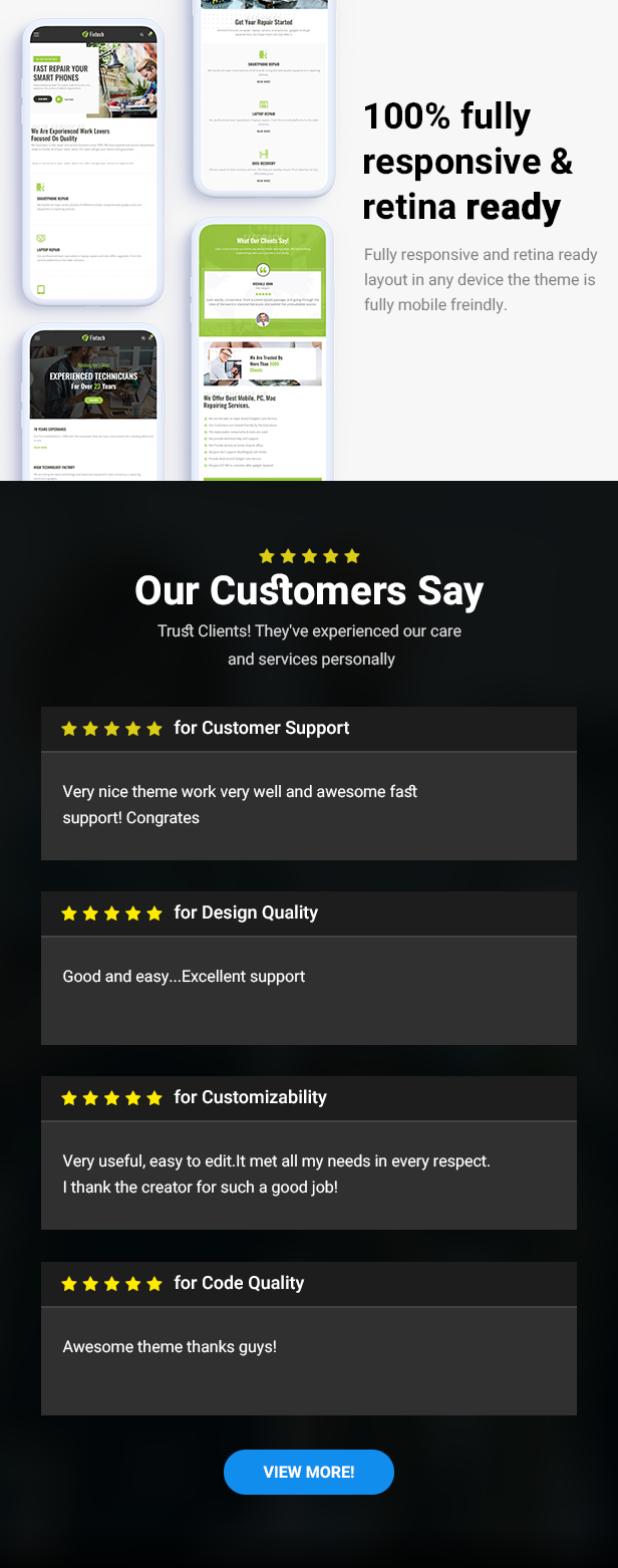 Fixtech - Computer & Mobile Repair Services WordPress Theme